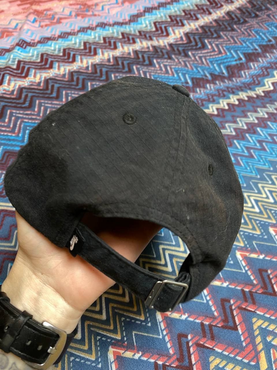 Nike Y2K Vintage Nike Cap Swoosh Streetwear Logo SUNFADED Hat Size ONE SIZE - 9 Thumbnail