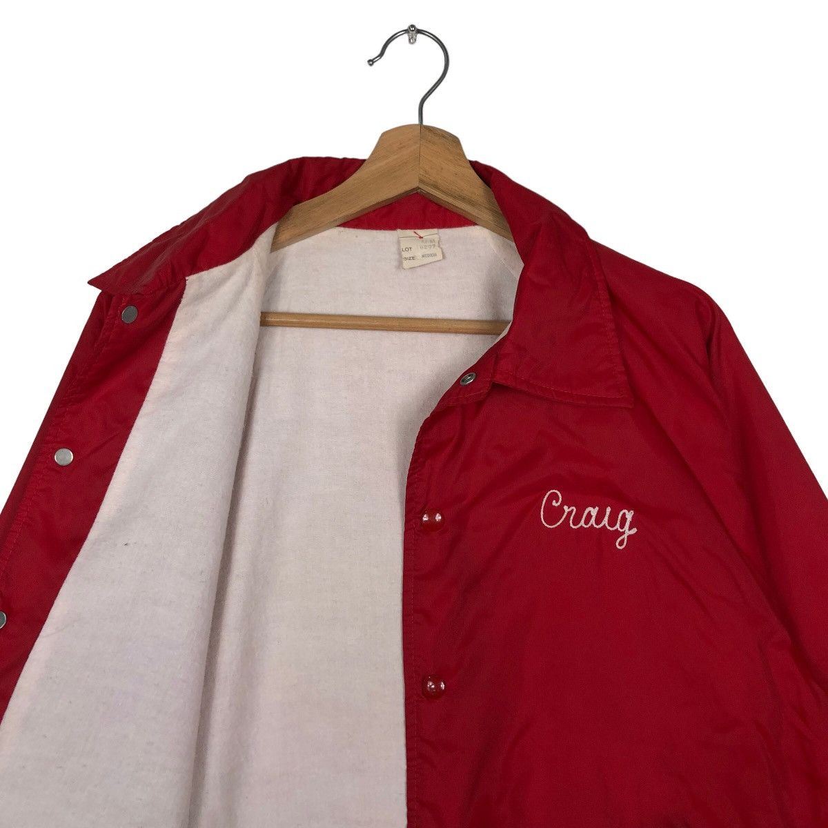 Vintage 🔥80’s Vintage Made in USA Coach Jacket Croug Big Logo Size US M / EU 48-50 / 2 - 10 Thumbnail