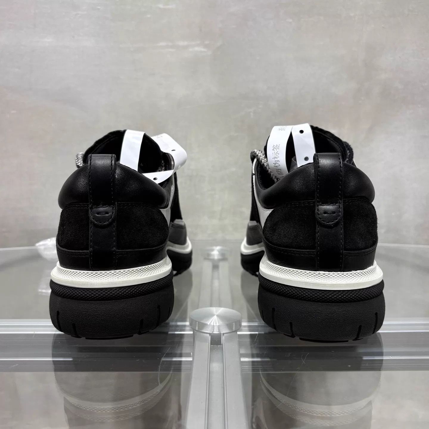 Chanel Chanel 25C Black & White Panda Platform Loafers 40 Size US 7 / EU 40 - 6 Thumbnail