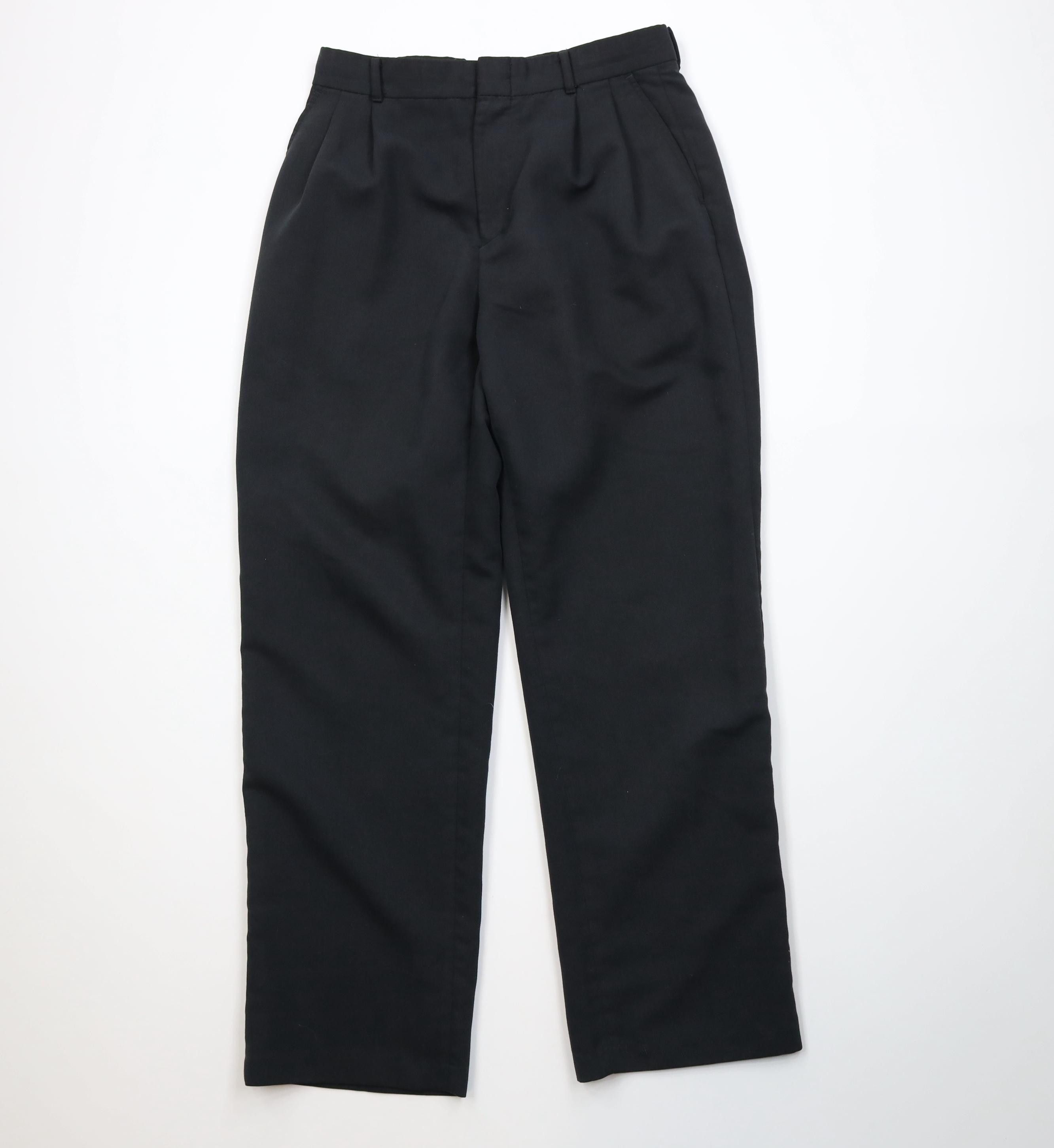 Vintage Vintage 90s Hollywood Regency Gabardine High Waist Pants Size US 30 / EU 46 - 1 Thumbnail