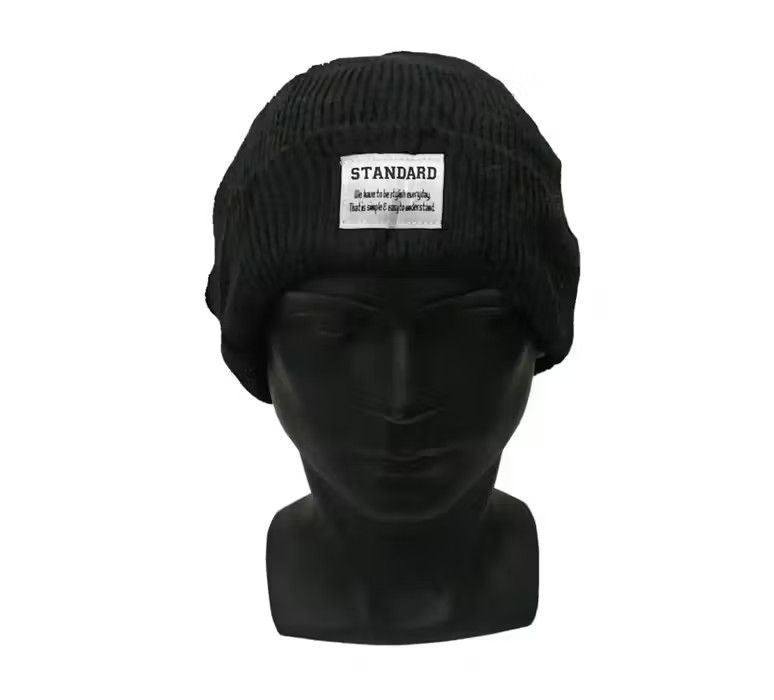 image of Plain Beanie Hat, Men's