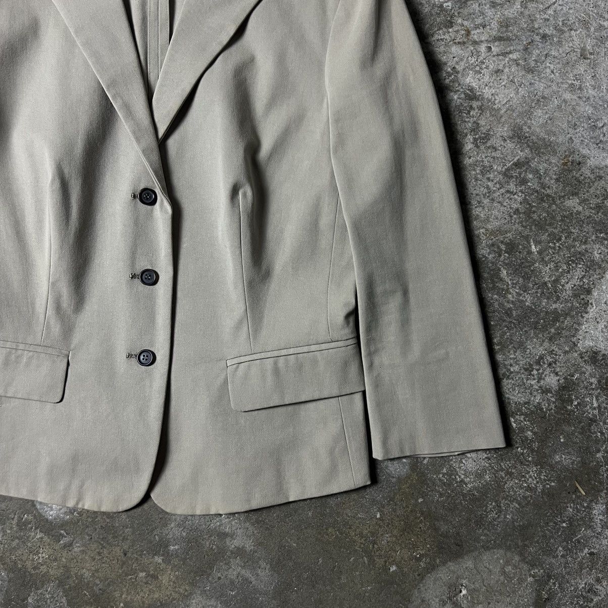 Prada Prada - SS06 - Khaki Tailored Blazer Size M / US 6-8 / IT 42-44 - 3 Thumbnail