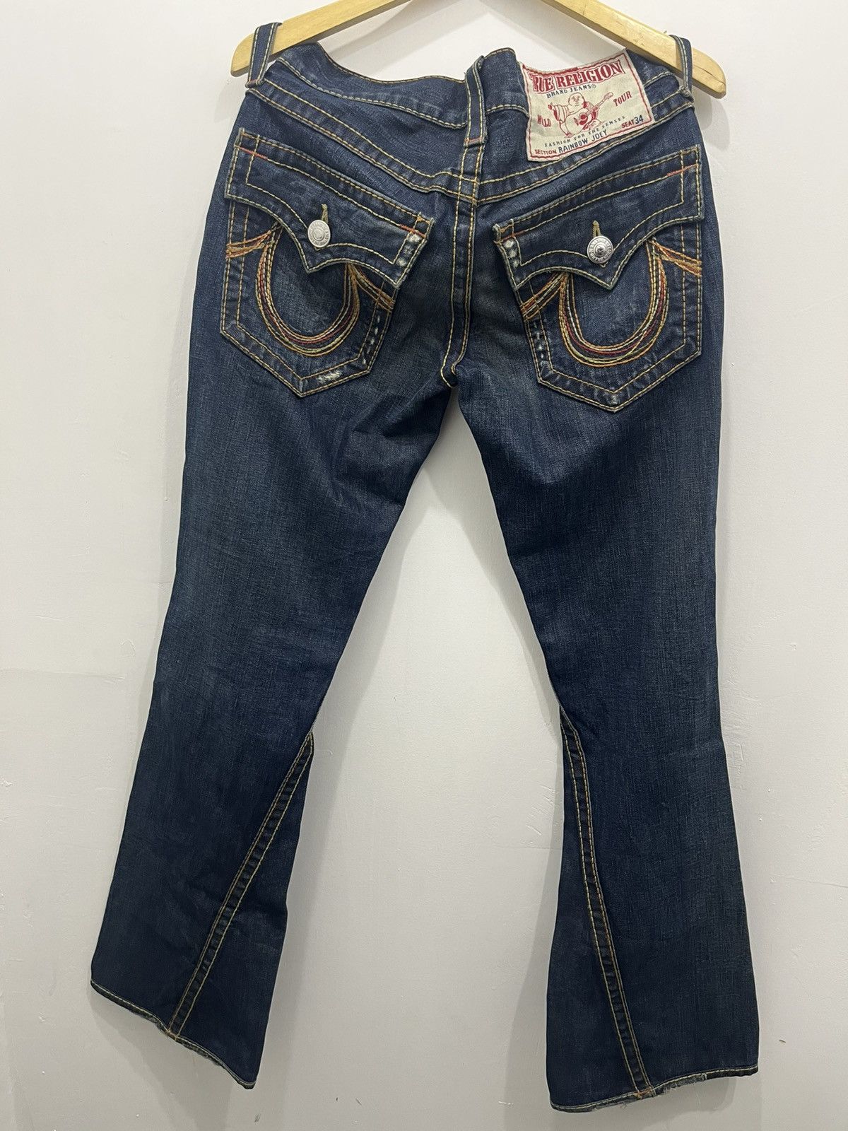 True Religion True Religion Blue Jeans Section Rainbow Joey Size US 34 / EU 50 - 12 Thumbnail