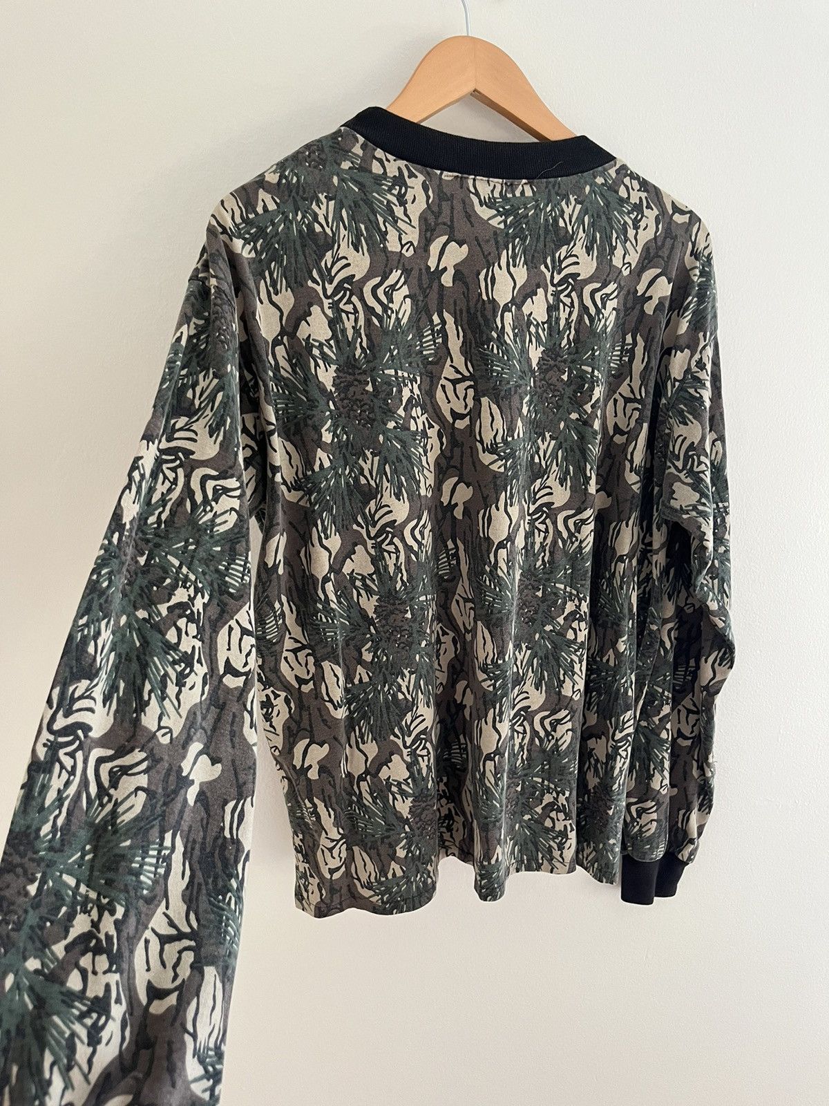 Realtree × Vintage Vintage 90’s Piney Woods Natural Camo Long Sleeve T-Shirt Size US L / EU 52-54 / 3 - 11 Thumbnail