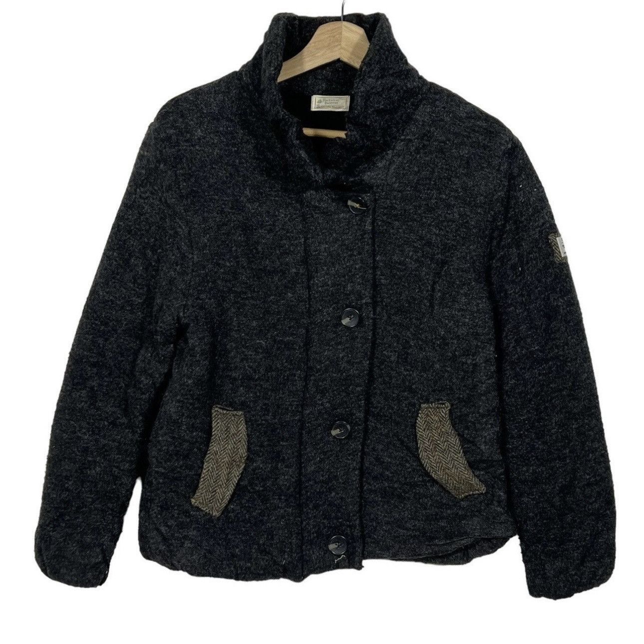 Harris Tweed 🔥 vintage harris tweed coat jacket Size US L / EU 52-54 / 3 - 1 Thumbnail