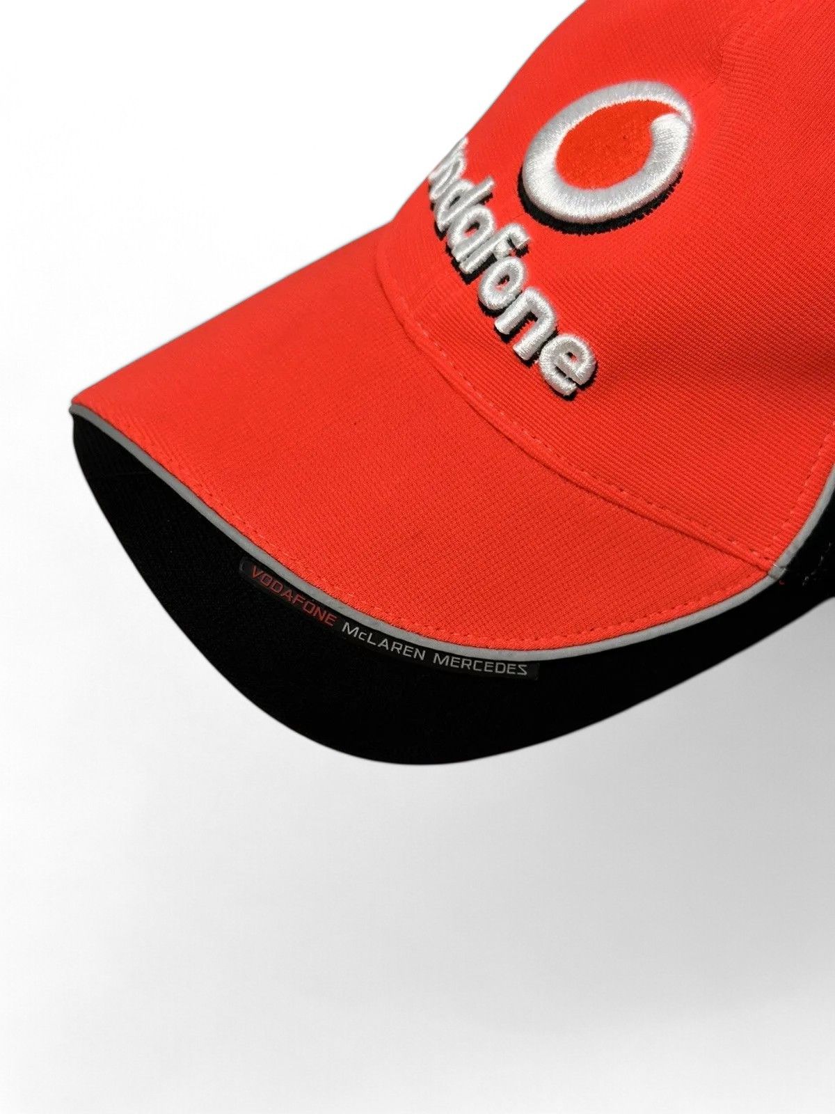 Mercedes-Benz McLaren Mercedes F1Red Cap Vodafone Jenson Button Motorsport Size ONE SIZE - 8 Thumbnail