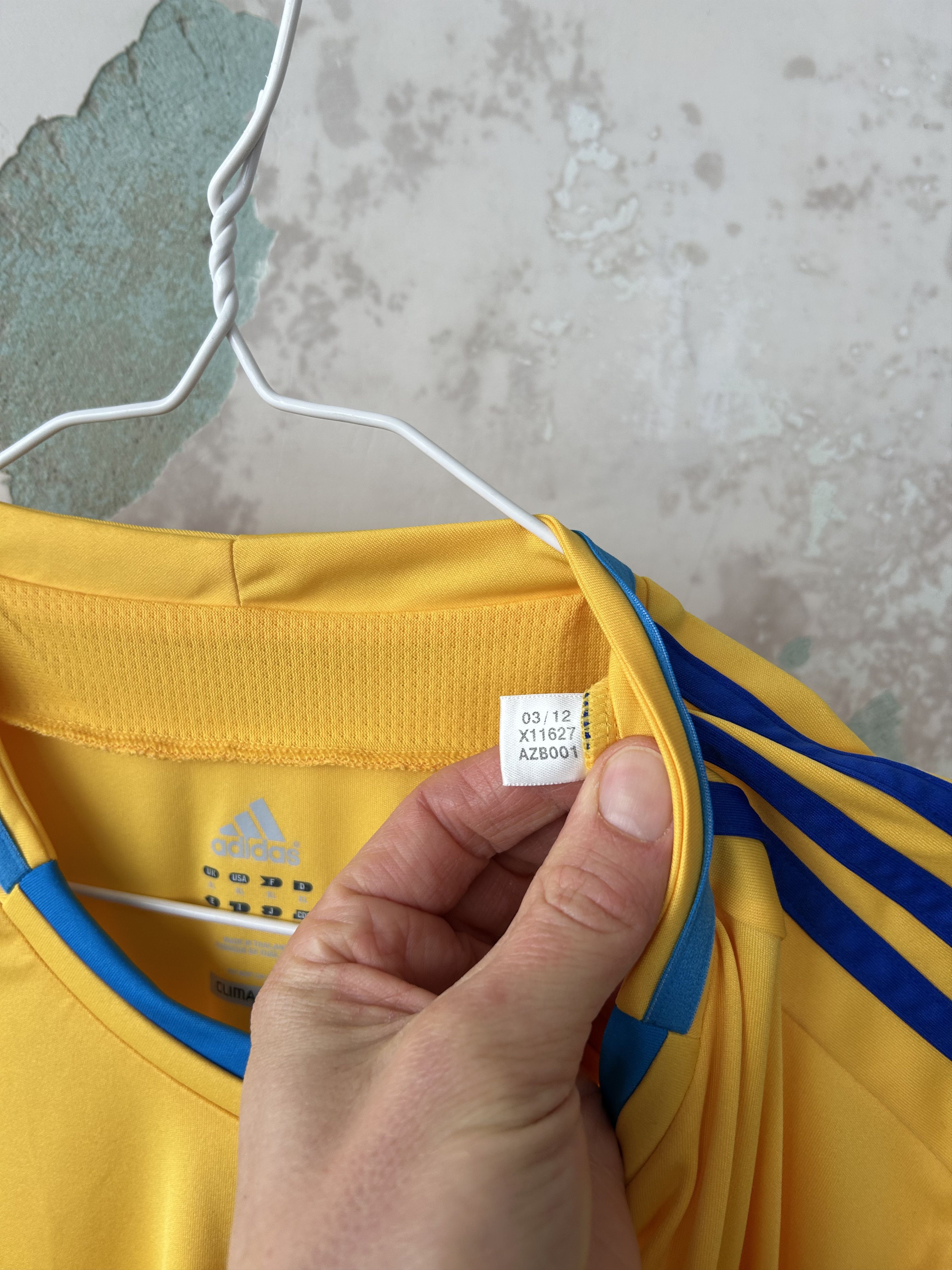 Adidas Ukraine National Football Soccer Team Jersey adidas size XL Size US XL / EU 56 / 4 - 6 Thumbnail