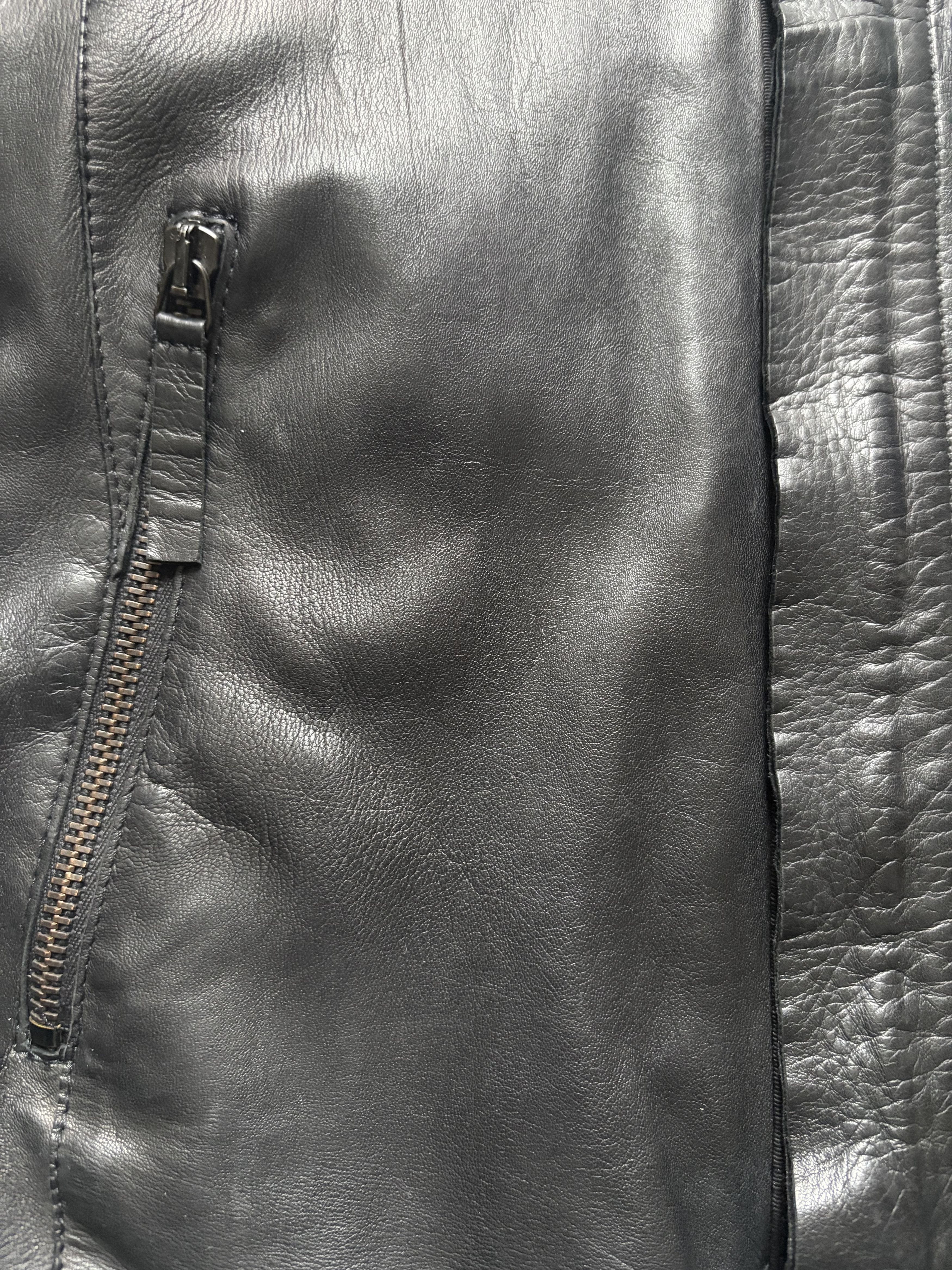 Emporio Armani FW12 Armani Nappa Leather Jacket Size US S / EU 44-46 / 1 - 3 Thumbnail