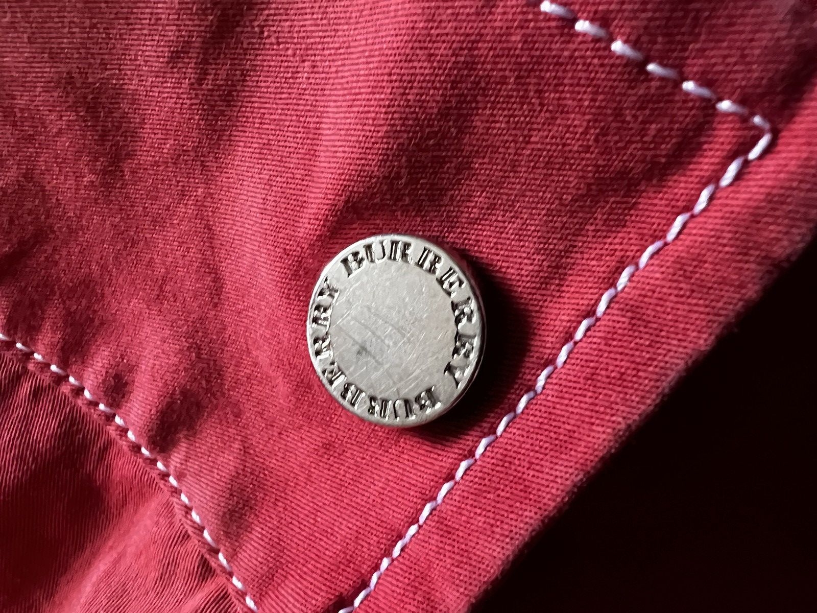 Burberry × Vintage Burberry London Check collared red jacket Size M / US 6-8 / IT 42-44 - 12 Thumbnail