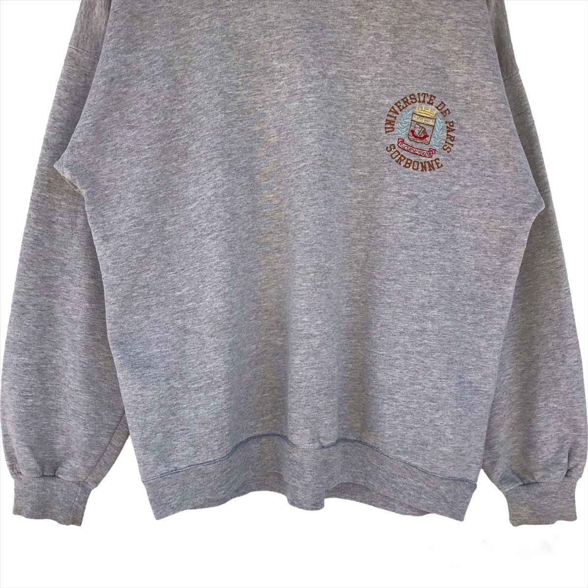 Japanese Brand × Vintage Vintage UNIVERSITY DE PARIS crewneck sweatshirt Size US M / EU 48-50 / 2 - 3 Thumbnail