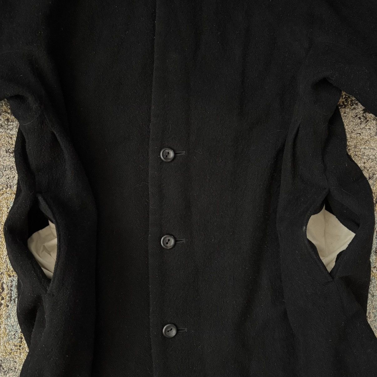 Auralee stand fall collar coat wool blend over Suzuki Takayuki Size US XS / EU 42 / 0 - 2 Thumbnail