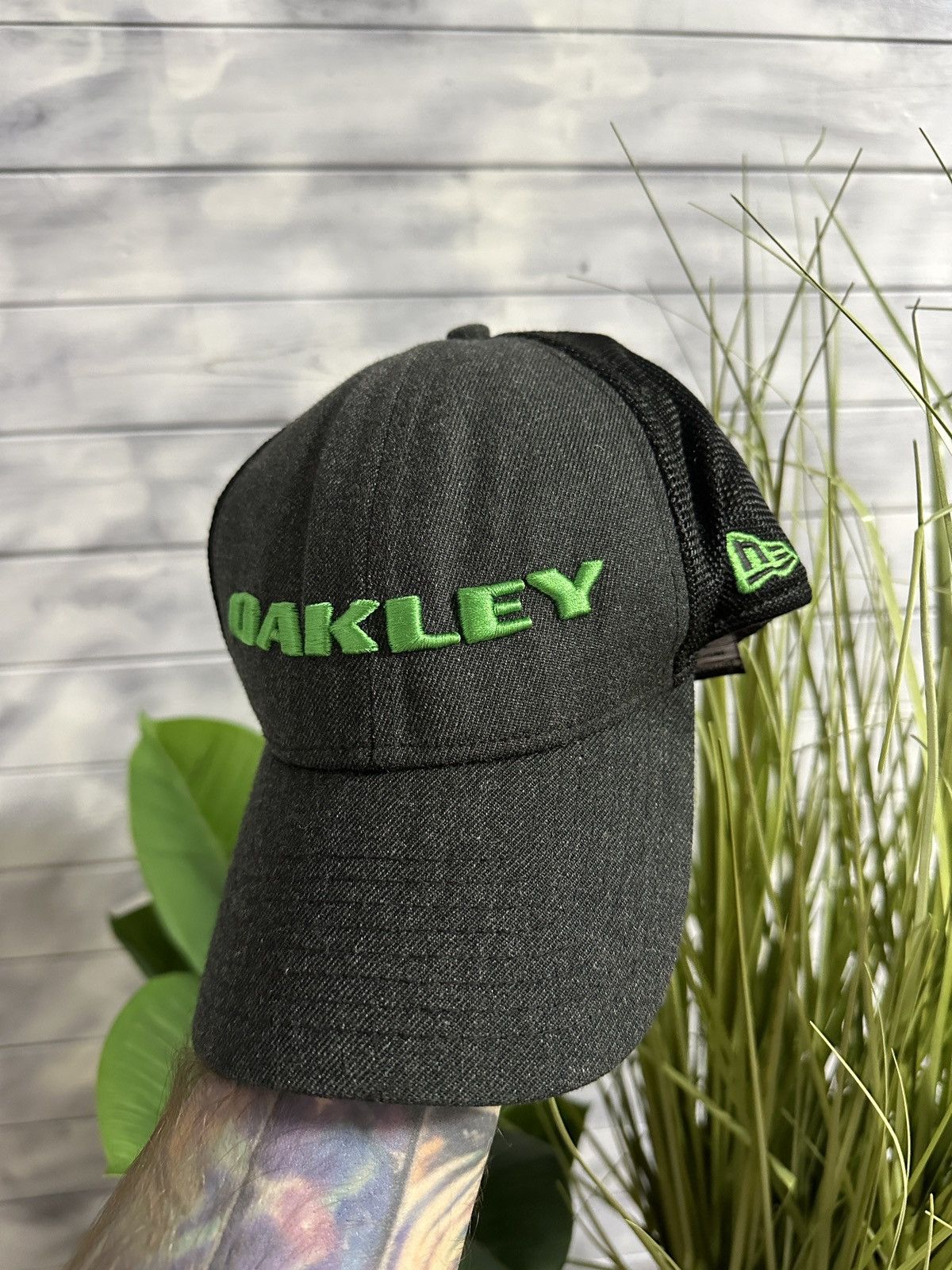 Japanese Brand Rare Cap Oakley x New Era Cent Logo Y2K Japan Style. Size ONE SIZE - 1 Thumbnail