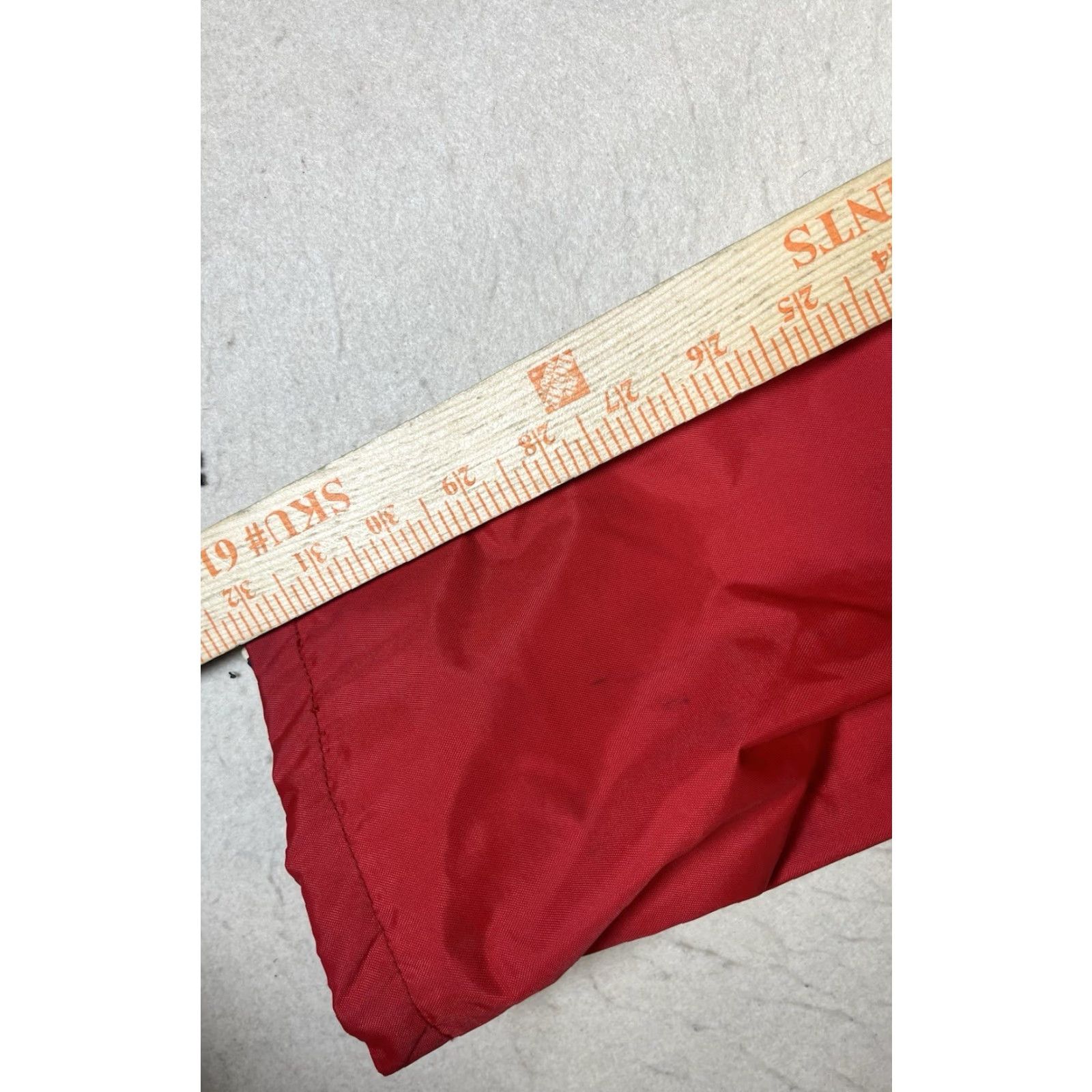 Nautica WEST MARINE 100% Nylon RED HOODED MEN'S XL Waterproof Jacket Rain Coat Men XL Red Nylon West Marine Nautical Gear Size US XL / EU 56 / 4 - 5 Thumbnail