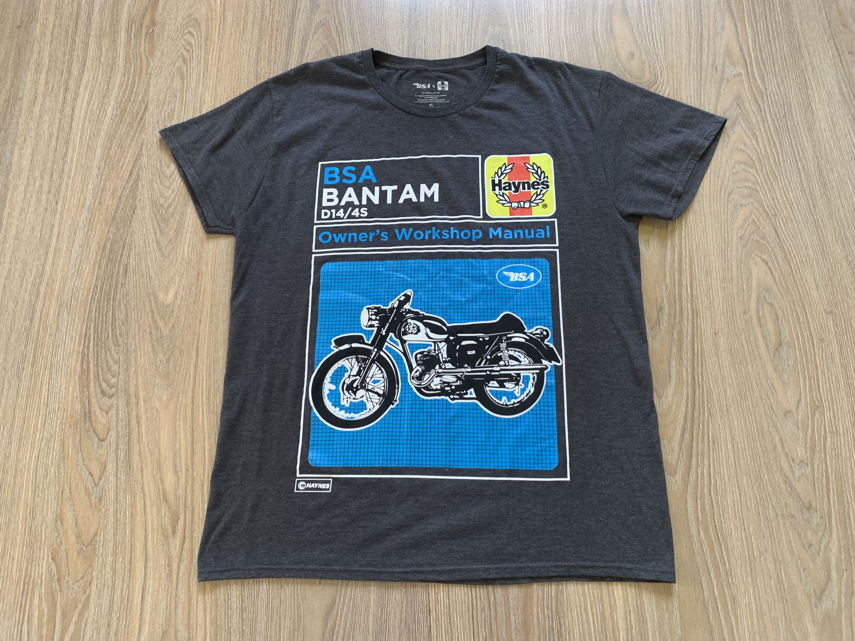 Other BSA Bantam Haynes Motorcycle Owners Manual T-Shirt Size US XL / EU 56 / 4 - 2 Thumbnail
