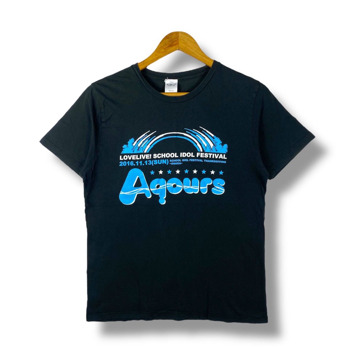 Anime AQOURS Lovelive! School Idol Festival Graphic Tee Shirt Size US L / EU 52-54 / 3 - 1 Thumbnail