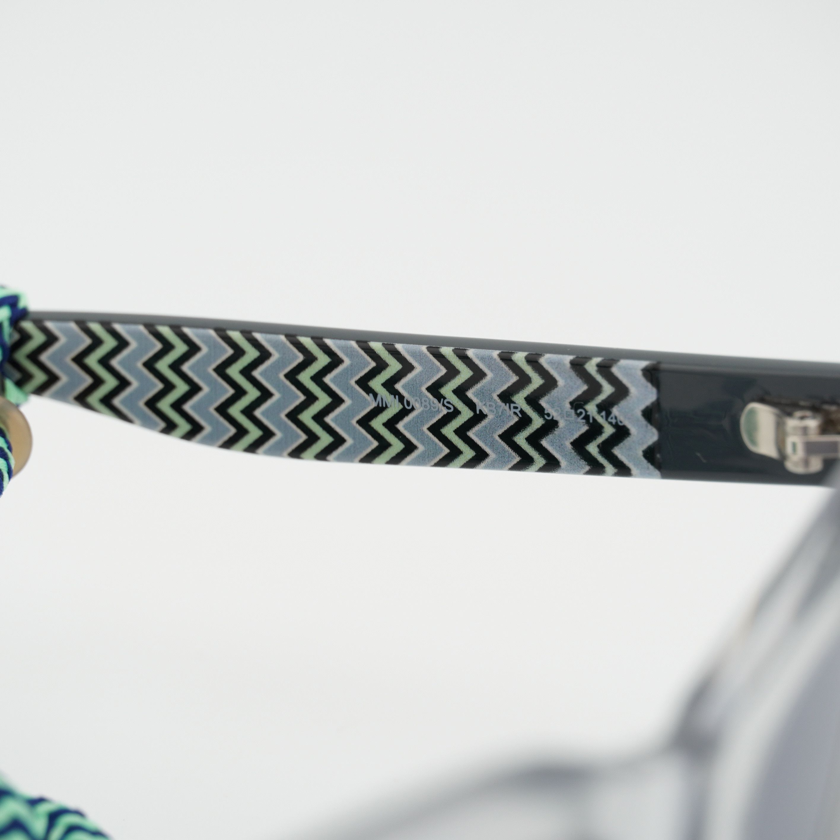 Missoni M Missoni MMI 0089/S 0KB7 IR Sunglasses Grey Square Frame, G Size ONE SIZE - 3 Thumbnail