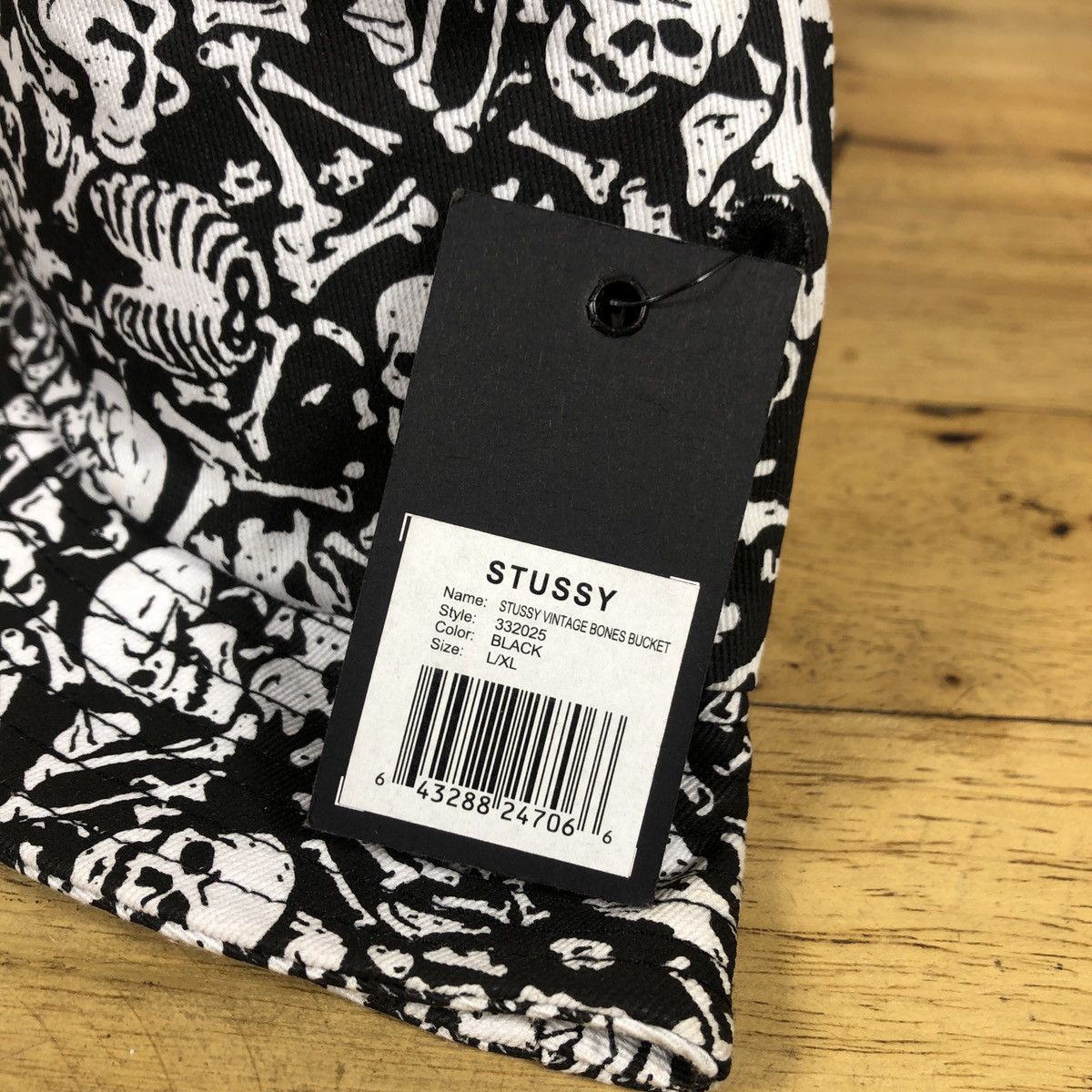 Stussy × Vintage Stussy Vintage Bones Bucket Size ONE SIZE - 5 Thumbnail