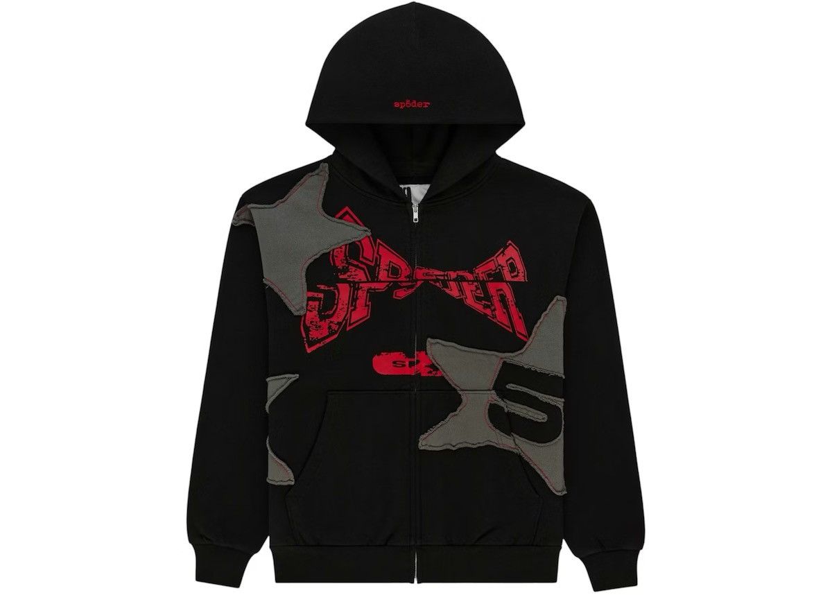 Sp5der Sp5der black big star hoodie Size US S / EU 44-46 / 1 - 1 Thumbnail