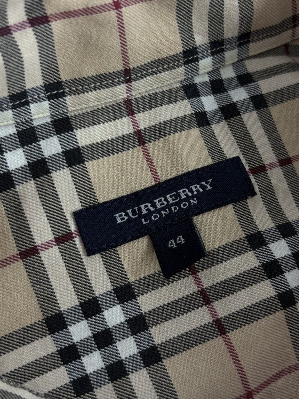 Burberry Burberry Vintage Nova Check Cotton Shirt Long Sleeve Size US XL / EU 56 / 4 - 19 Thumbnail
