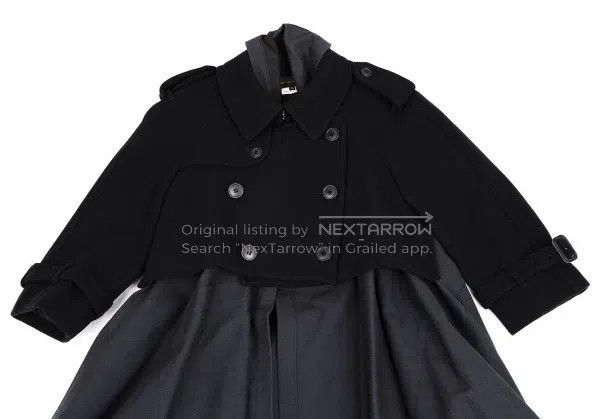 Comme des Garcons Comme Des Garcons Black Vintage Double-breasted Jacket Size M / US 6-8 / IT 42-44 - 4 Thumbnail