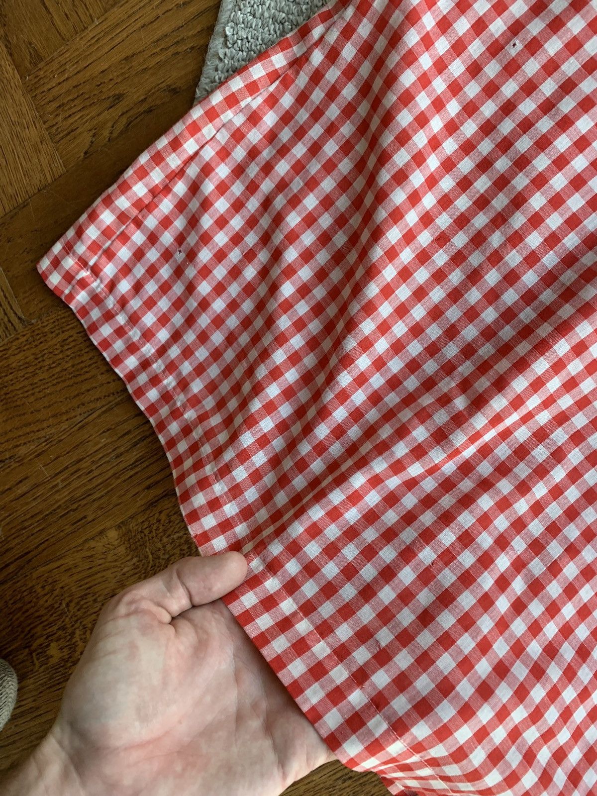 Other × Vintage True Vintage Picnic Checker Plaid Chore 1970s Hippie Boho Size XS / US 0-2 / IT 36-38 - 8 Thumbnail