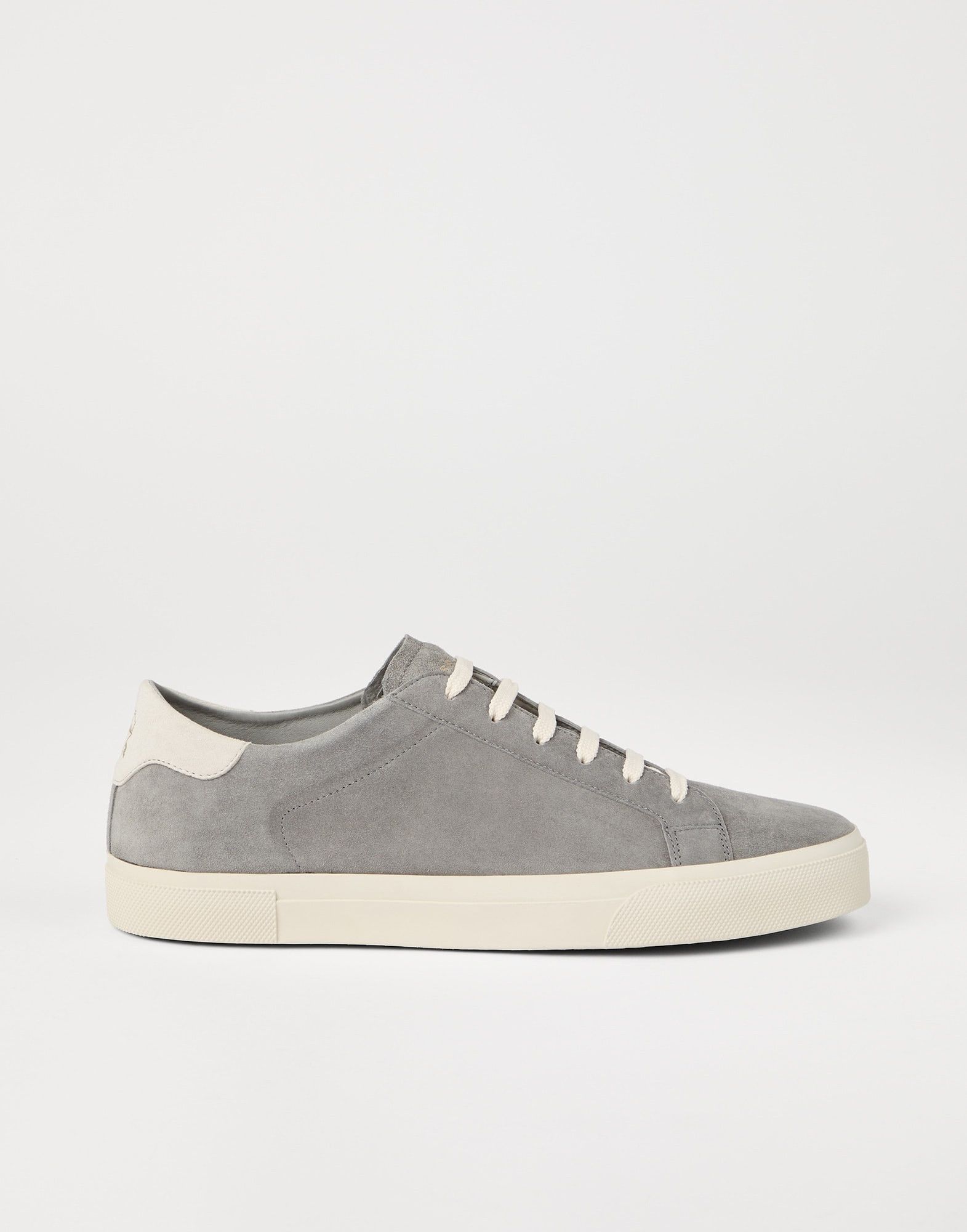 Brunello Cucinelli o1la1rc1a0326 Suede Sneakers in Grey Size US 12 / EU 45 - 1 Thumbnail