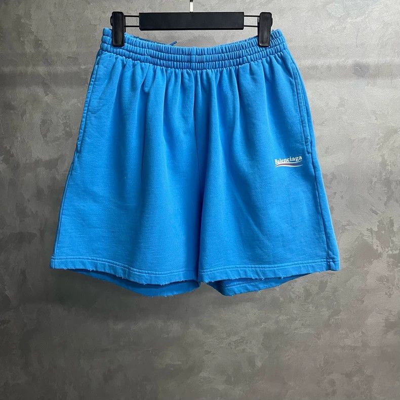 Balenciaga Balenciaga size XS Blue Coca-Cola pattern print elastic wa Size US 27 - 1 Thumbnail