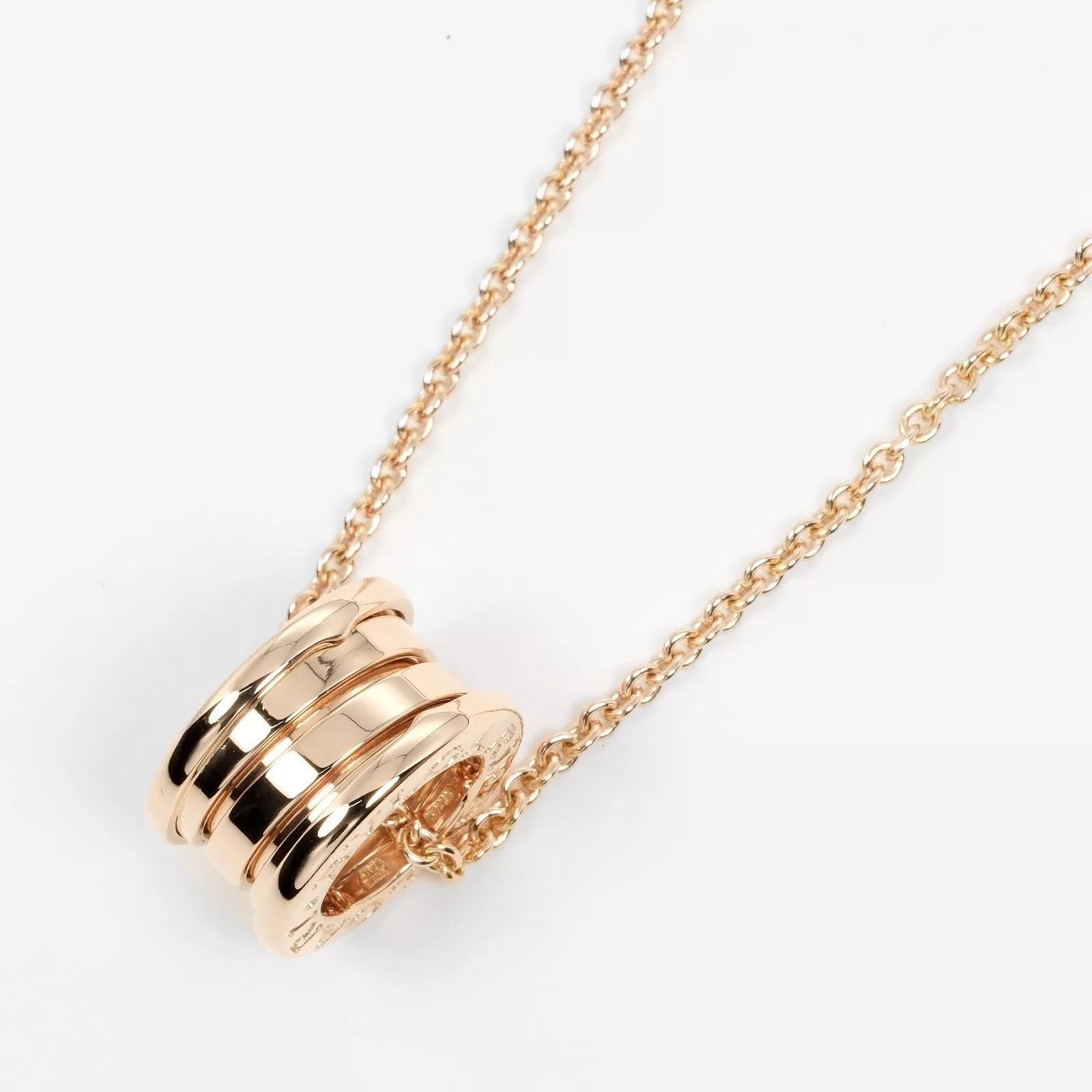 Bvlgari BVLGARI Be zero one Necklace B.ZERO1 K18 Pink Size ONE SIZE - 9 Thumbnail