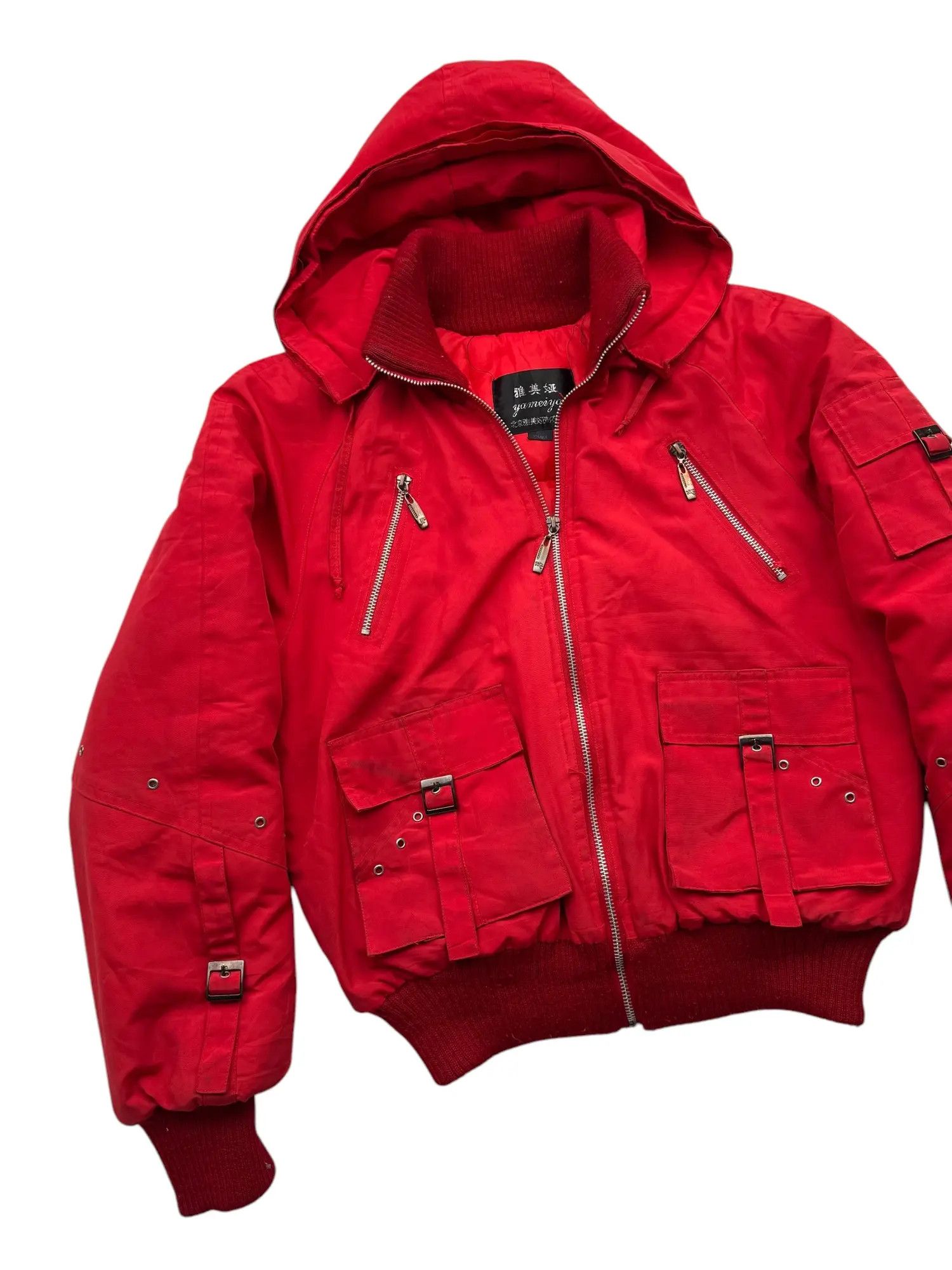 Japanese Brand Vintage Bondage Bomber Jacket W134(V9) Size US S / EU 44-46 / 1 - 2 Thumbnail