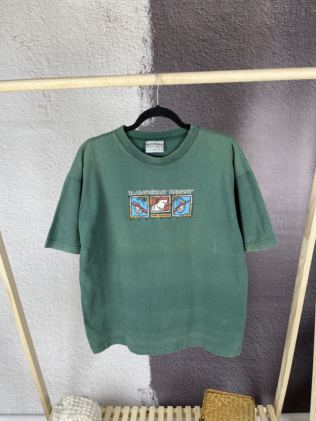 Vintage Bonkers made in Australia 1995 vintage freedom faded tee Size US L / EU 52-54 / 3 - 1 Thumbnail