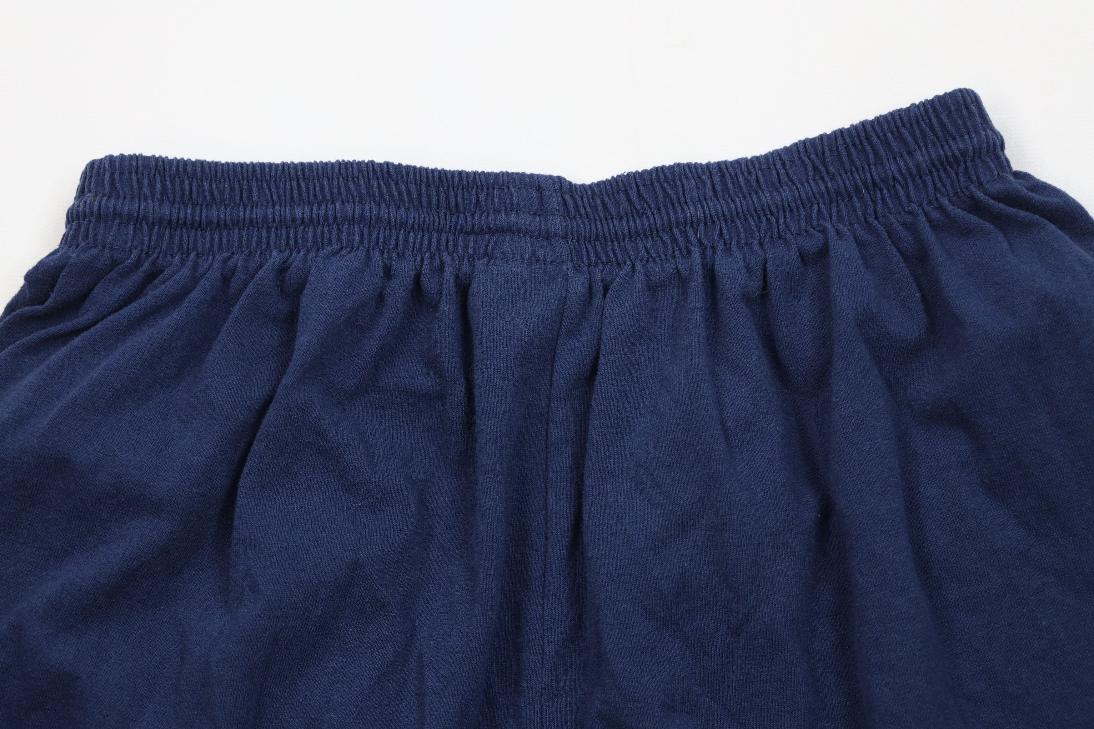 Vintage Vintage 90s Y2K Above Knee Police Academy Shorts Navy Blue Size US 34 / EU 50 - 9 Thumbnail