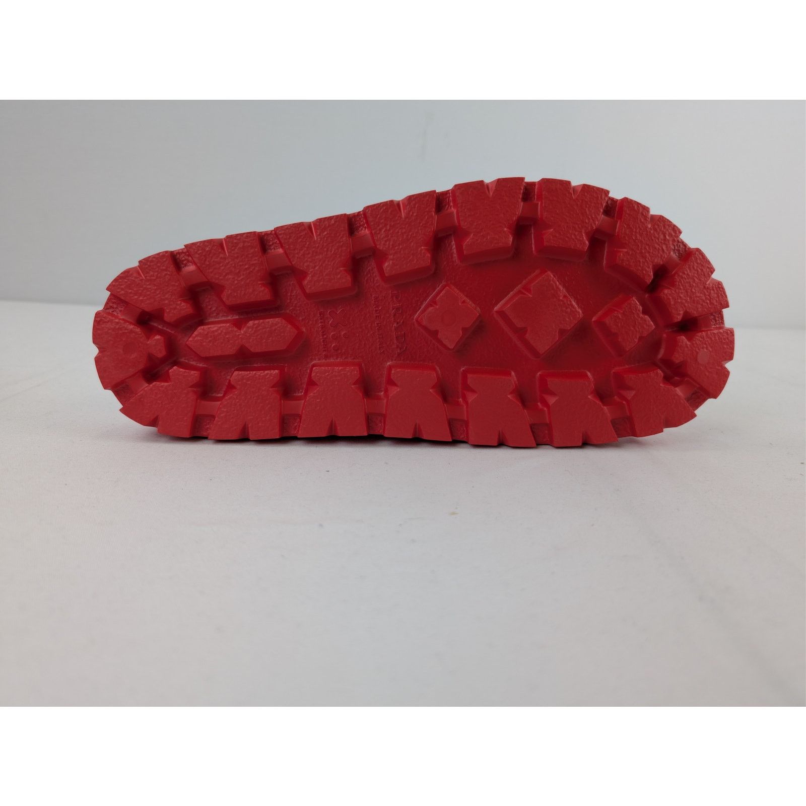 Prada o1rshd1 Rubber Mule-Flip-Flops Slipper in Red Size US 8 / EU 41 - 13 Thumbnail