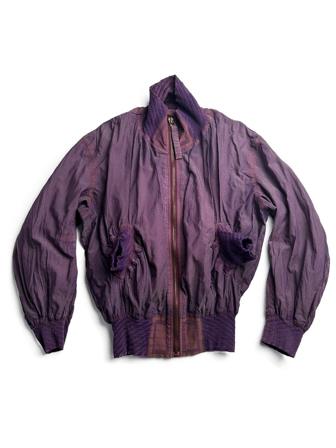 image of Issey Miyake A-Poc 00S Blouson in Purple, Men's (Size Medium)