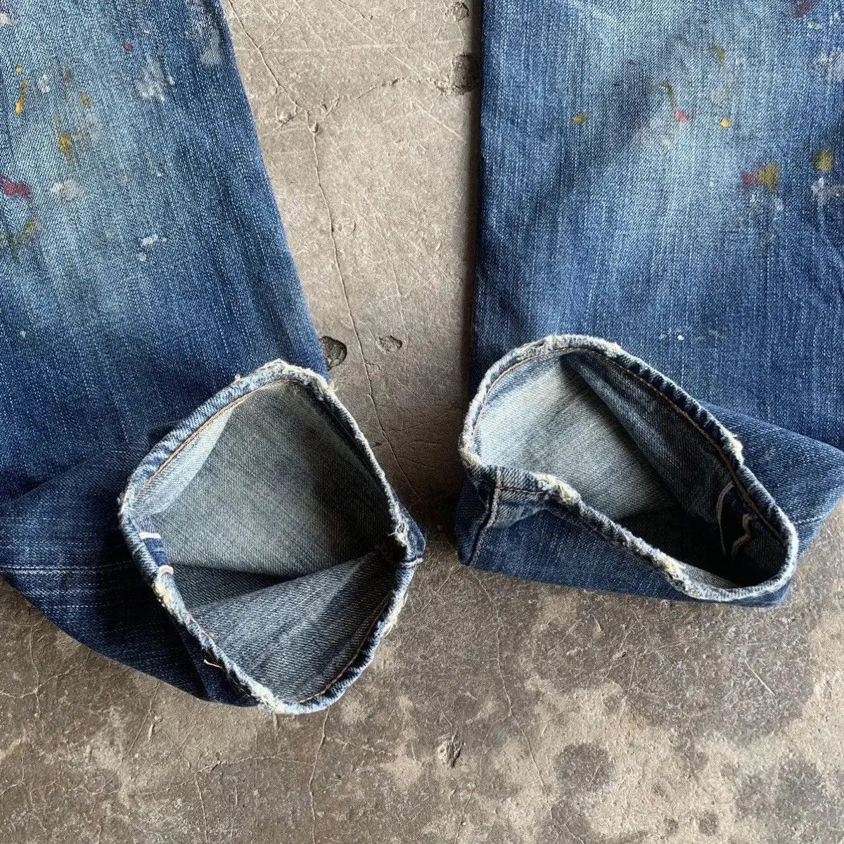 If Six Was Nine 💥 STEALS 💥Vintage Redline Jeans Splish Painter Denim Pants Size US 32 / EU 48 - 21 Thumbnail