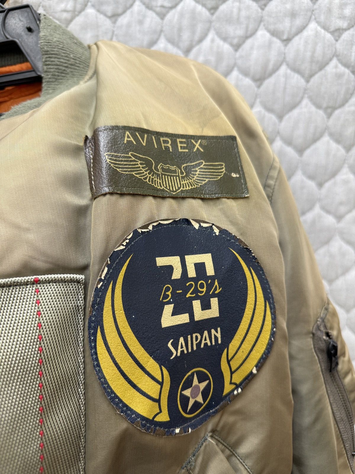 Avirex 💥🔥💥ARCHIVE VTG AVIREX MA1 BOMBER JACKET Size US L / EU 52-54 / 3 - 15 Thumbnail