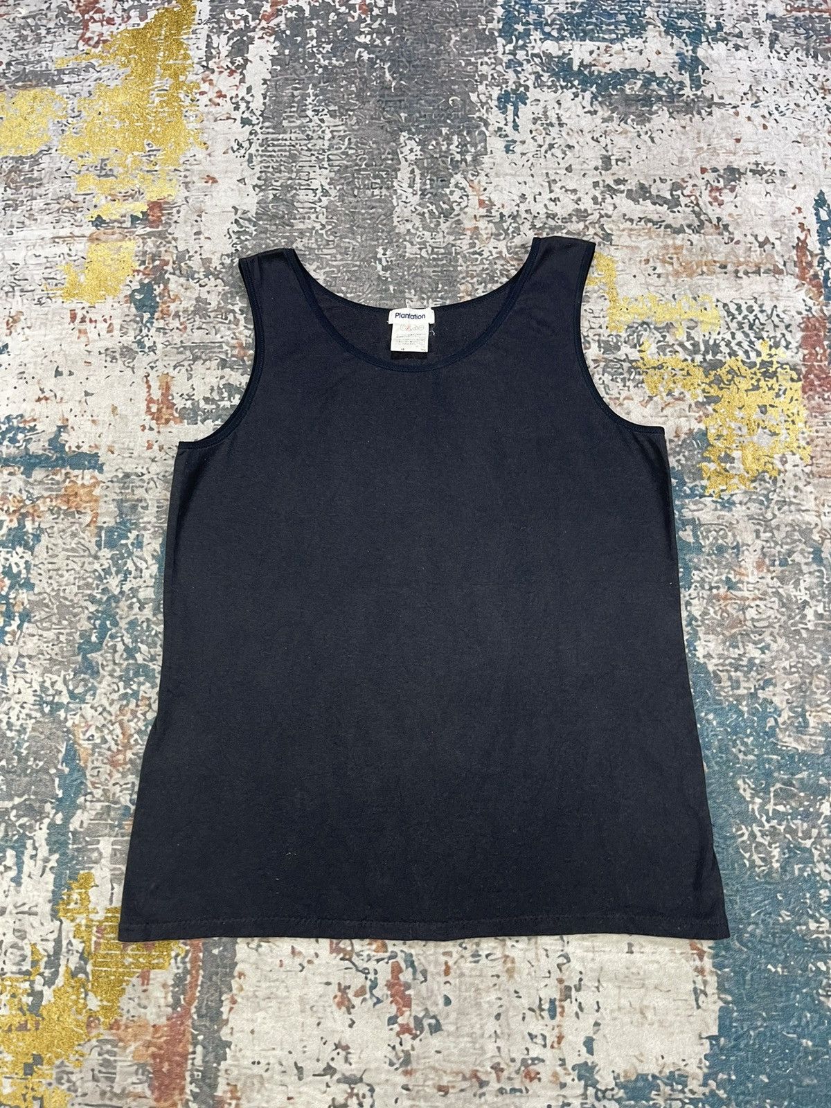 Issey Miyake Issey Miyake Plantation All Black Tank Top Size M / US 6-8 / IT 42-44 - 1 Thumbnail