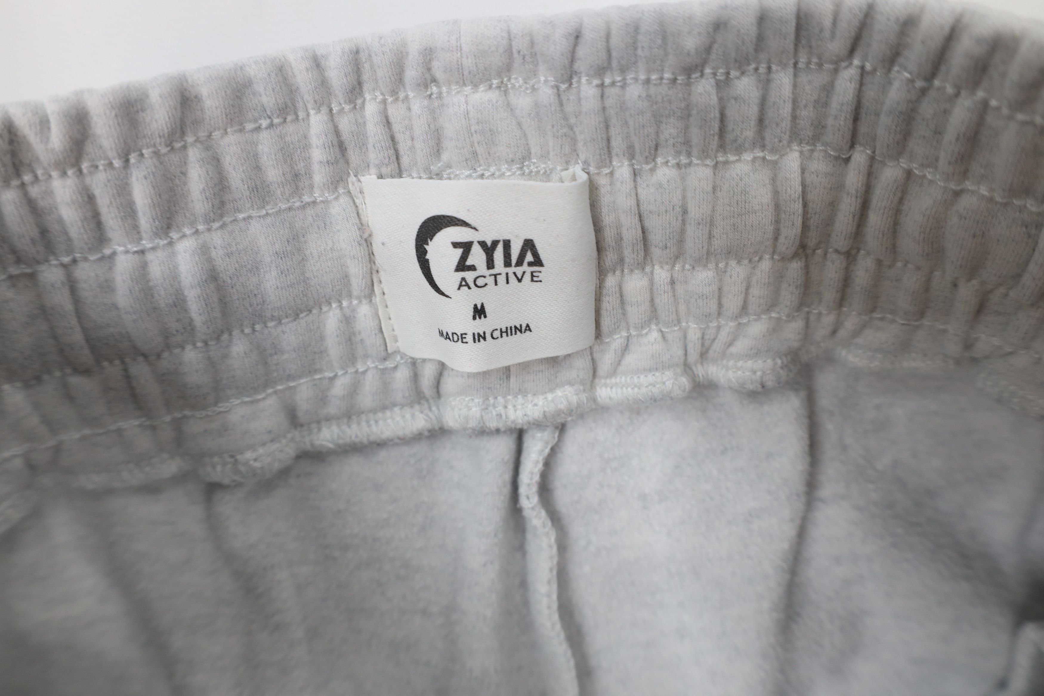 Vintage Zyia Active Faded Heavyweight Wide Leg Sweatpants Pants Gray Size 26" / US 2 / IT 38 - 9 Thumbnail