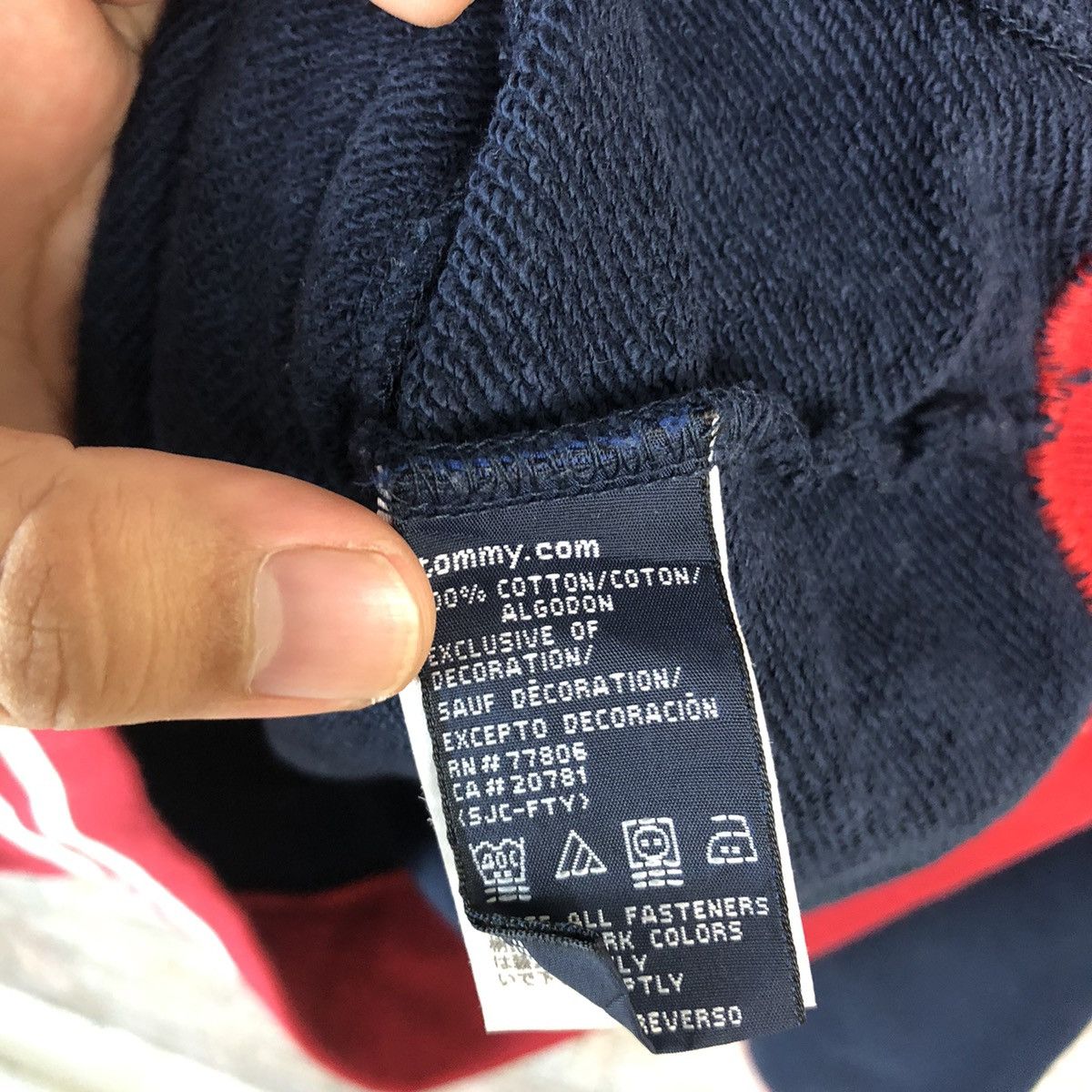 Tommy Hilfiger Tommy Hilfiger Dark Blue Red Jacket varsity #A384 Size US M / EU 48-50 / 2 - 12 Thumbnail