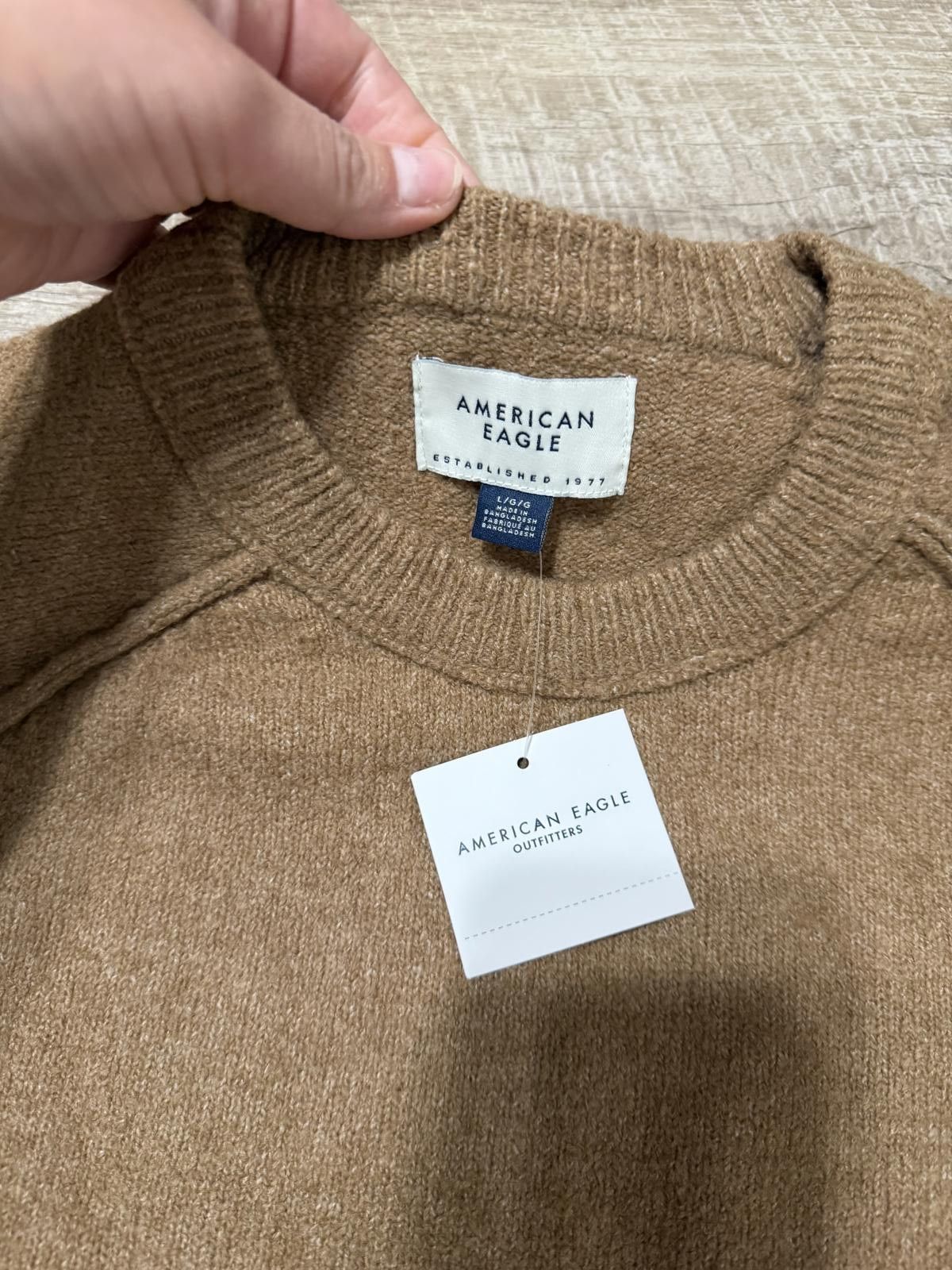 American Eagle Outfitters AE American Eagle Crew neck Sweater Size US L / EU 52-54 / 3 - 3 Thumbnail