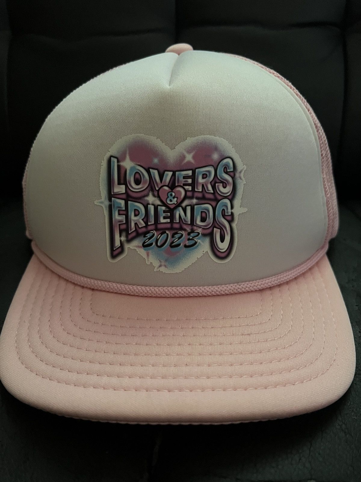 Other Lovers & Friends Airbrush 2023 Festival Merch Trucker Hat Size ONE SIZE - 1 Thumbnail