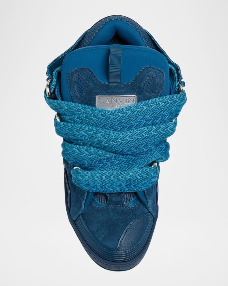 Lanvin oc11z0426 Curb Sneakers in Blue Size US 10 / EU 43 - 3 Thumbnail