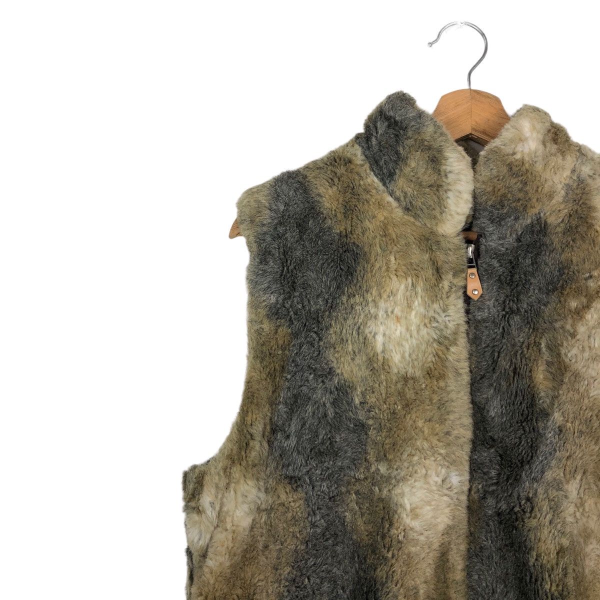 Japanese Brand 🔥Vintage Vest Givors Japan Mink Fur Design Size US L / EU 52-54 / 3 - 7 Thumbnail