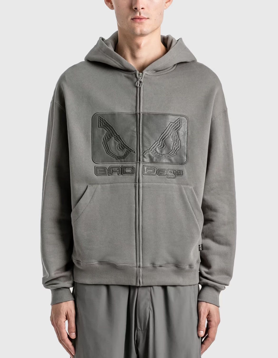 Hypebeast × Japanese Brand DOGS x BAD BOY x HBX MONOCHROMATiC ZiP UP HOODiE SWEATSHiRT Size US L / EU 52-54 / 3 - 3 Thumbnail