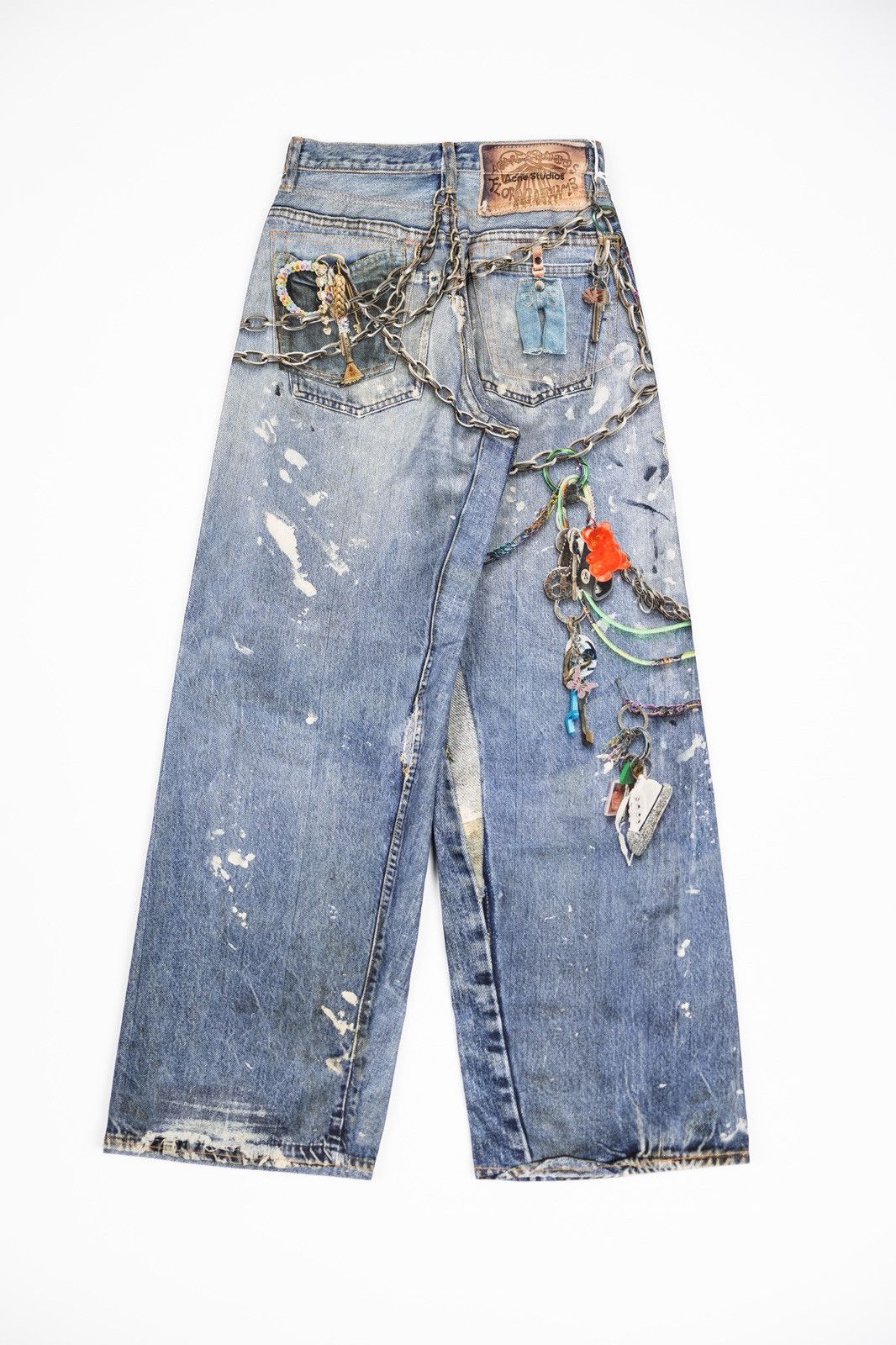 Acne Studios Acne Studios Tromp L’oeil Loose Fit Denim Size 24" / US 00 / IT 34 - 4 Thumbnail