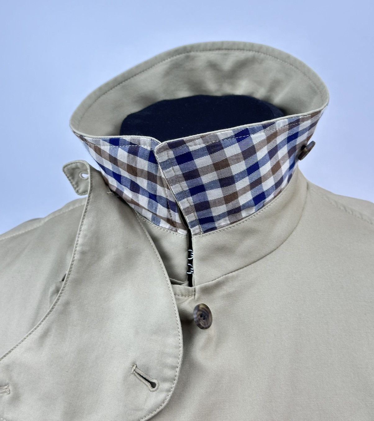 Aquascutum Aquascutum London Double Breasted Trench Coat England Check Size US S / EU 44-46 / 1 - 5 Thumbnail