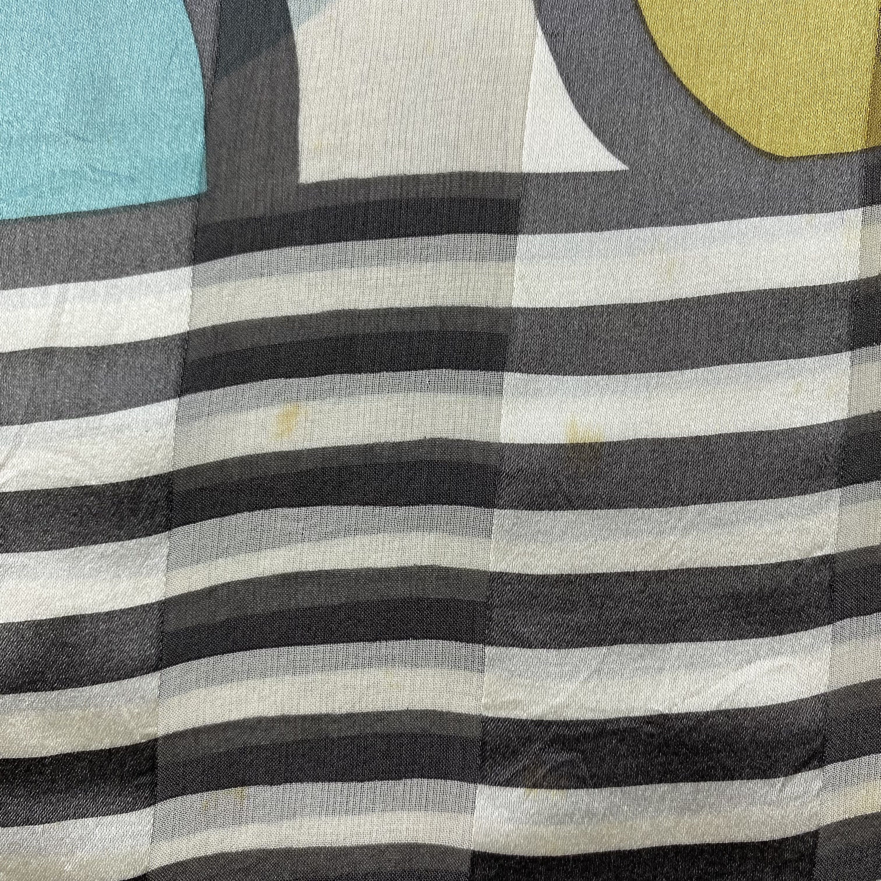 Japanese Brand × Vintage Vintage Jun Ashida Silk Scarf SS098 Size ONE SIZE - 10 Thumbnail