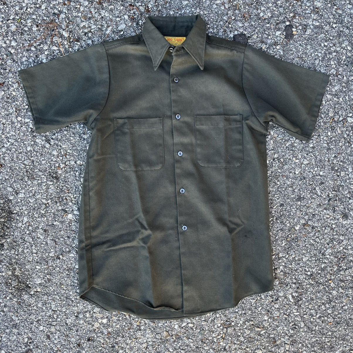 Vintage Vintage 70’s Big Yank Button Up Shirt Size US S / EU 44-46 / 1 - 1 Thumbnail