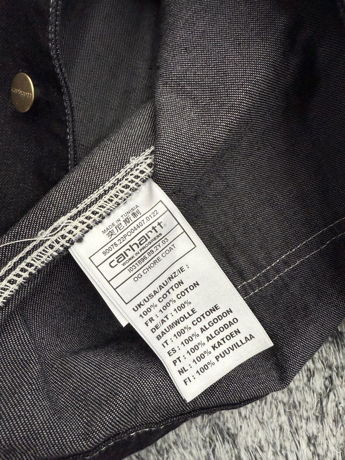 Carhartt Carhartt Wip Black new Jacket Denim Size US M / EU 48-50 / 2 - 5 Thumbnail