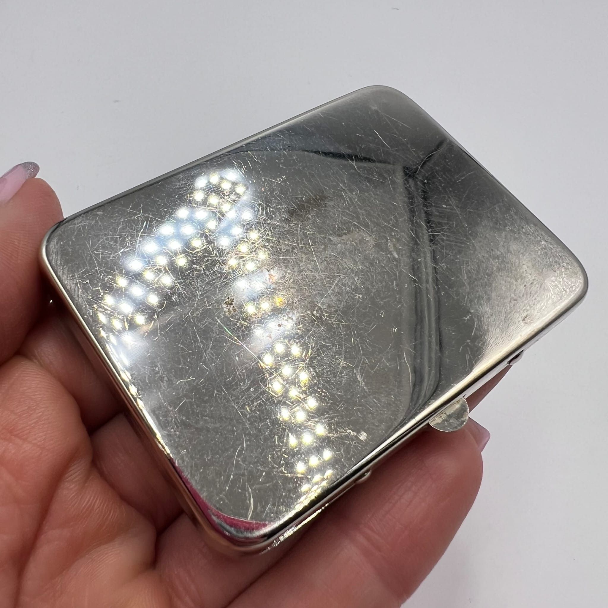 Vintage Vintage Miniature Travel Shaving Set with Mirror 1950s Size ONE SIZE - 5 Thumbnail