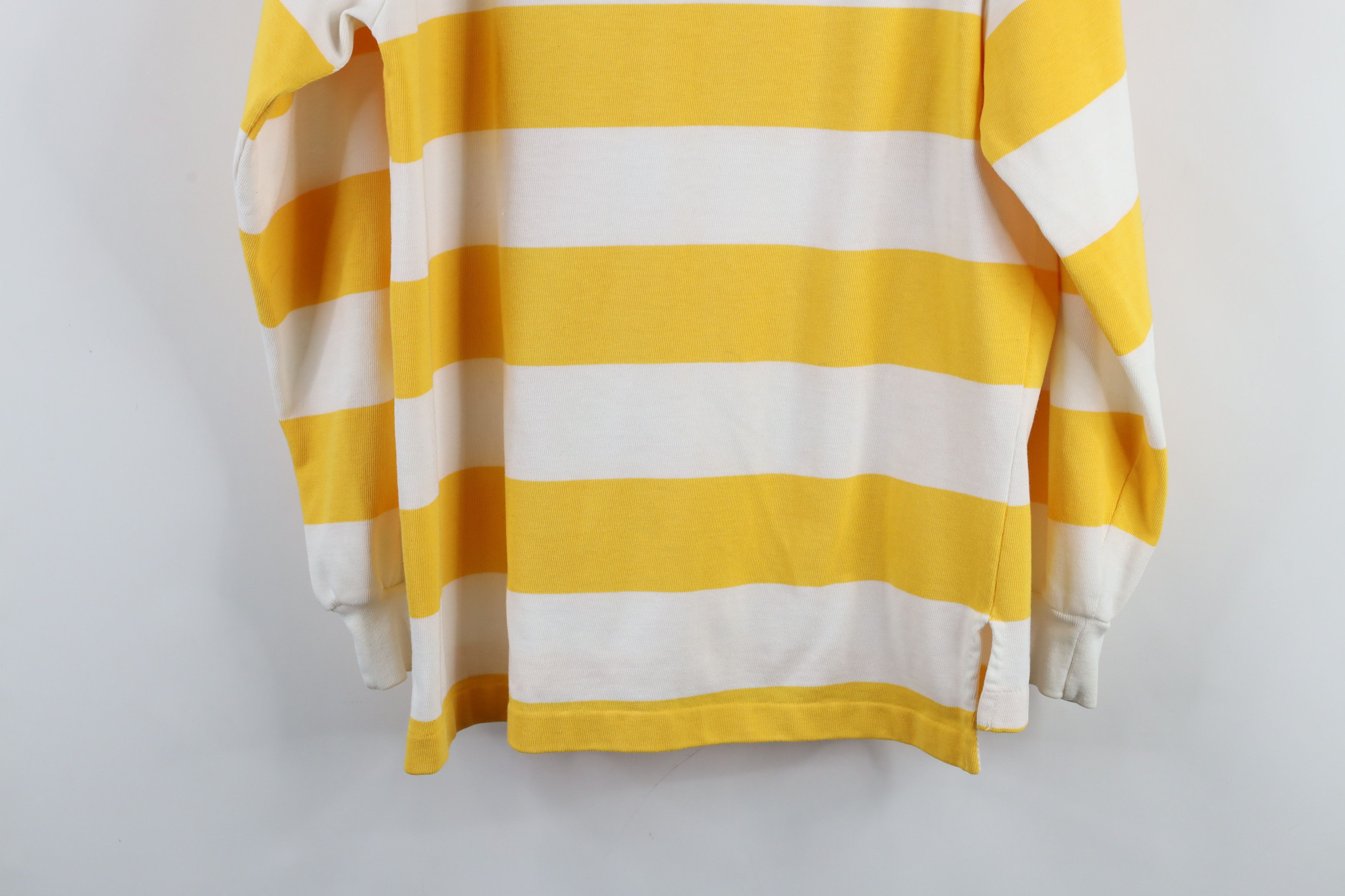 Vintage Vintage 70s 80s Streetwear Block Long Sleeve Rugby Polo Size US M / EU 48-50 / 2 - 12 Thumbnail